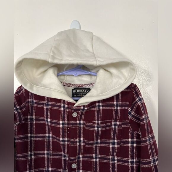 Buffalo David Bitton Hooded Flannel Jacket Size 2T - Picture 2 of 10